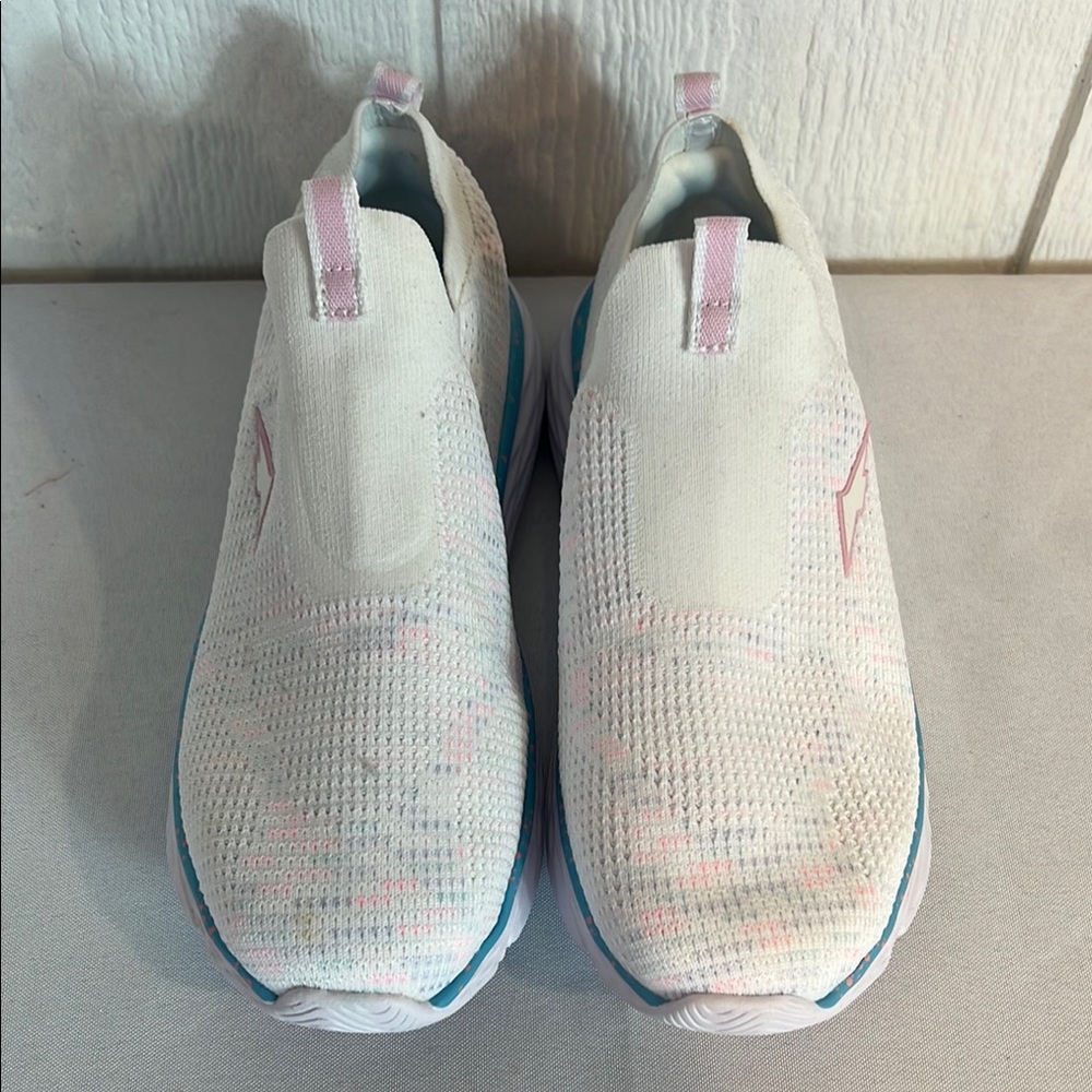 Avia Slip-On Sneakers - White and Pink